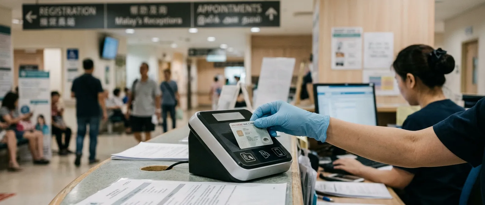 Hospital visitor logging under PDPA: hashing, partial IC, and what we'd do differently.